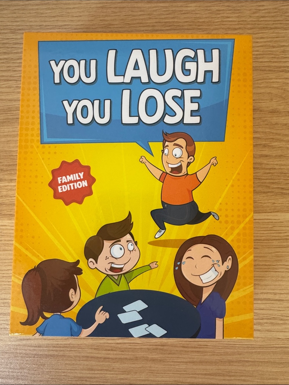 You Laugh You Lose Family Edition Card Game